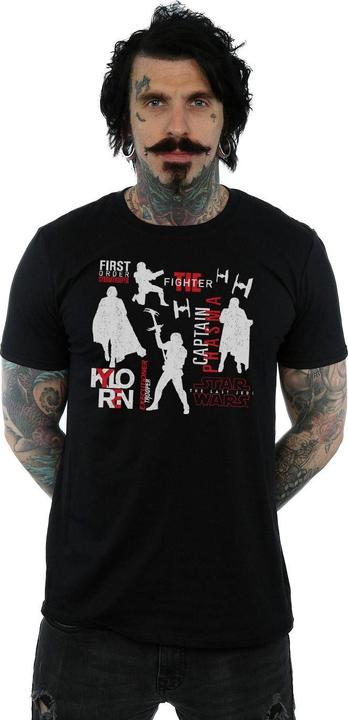 Produktbild Star Wars The Last Jedi First Order Silhouettes TShirt (3XL)