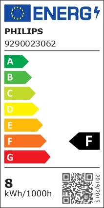 Energie-Label Philips LED Lampe A60 4.5W (40W) KW matt ND (E27, 4.50 W, 470 lm, 1 x, F)