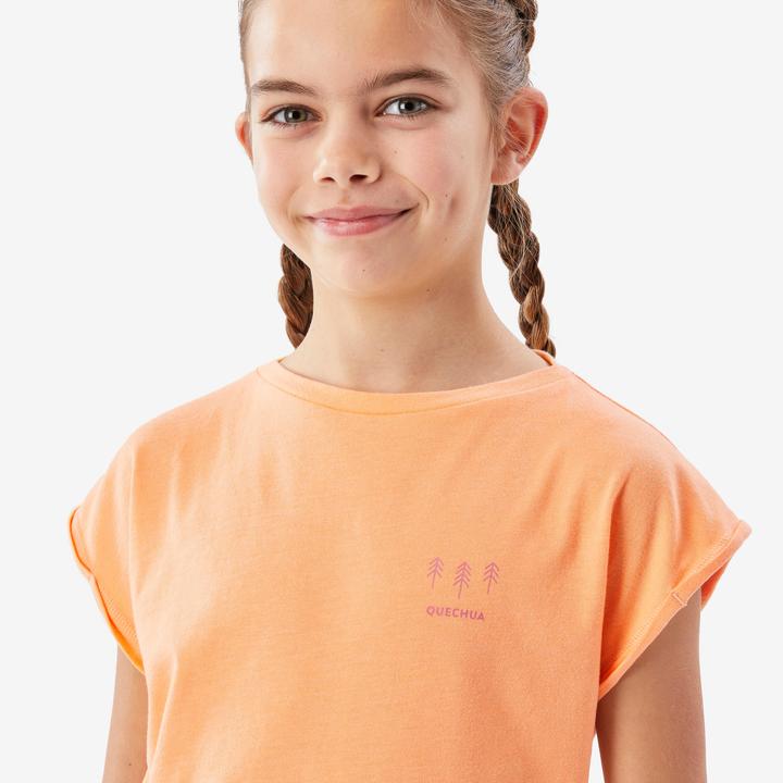 Produktbild Quechua T-Shirt Kinder Grösse 122–170 Wandern - NH100 orange (122, 128, 134, 140, 146, 152, 158, 164, 170, 130 B, 125 B)