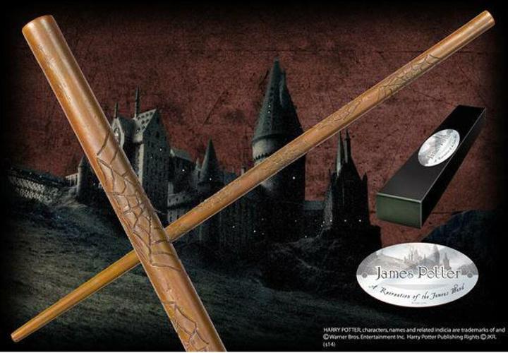 Actual product image Noble Collection Harry Potter Zauberstab James Potter (Charakter-Edition)