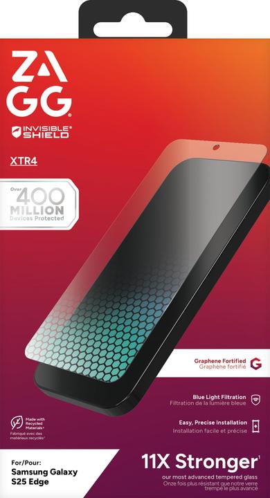 Actual product image Zagg XTR4 (1 Piece, Samsung Galaxy S25 Edge)