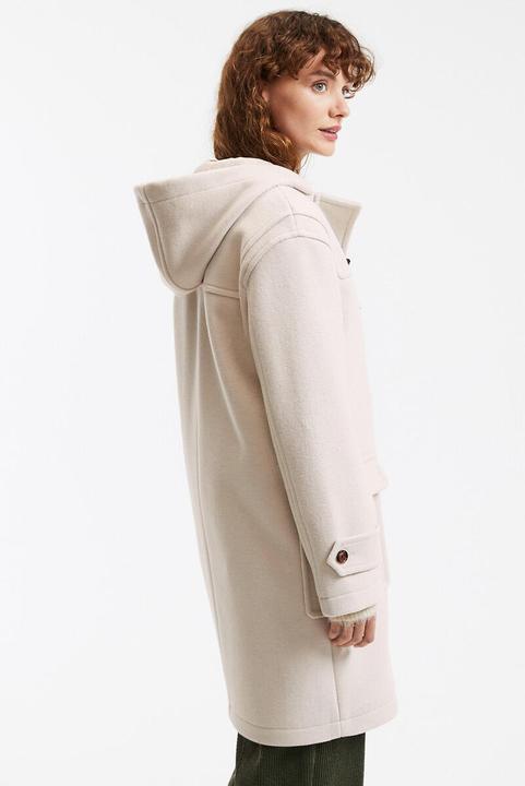 Actual product image La Redoute Collections Halblanger Dufflecoat mit Kapuze (S)