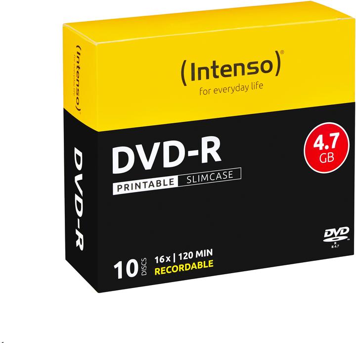 Actual product image Intenso Dvd-R 4.7gb (10 x)