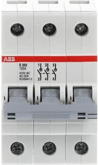 Produktbild ABB E203/125G Trennschalter 3-polig 125A pro M compact (Diverse)