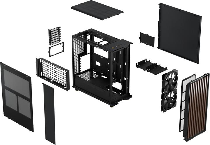 Actual product image Fractal North (ATX, mATX, Mini-ITX)