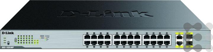 Produktbild D-Link 26-PORT LAYER2 POE+ GB SWITCH (24 Ports)