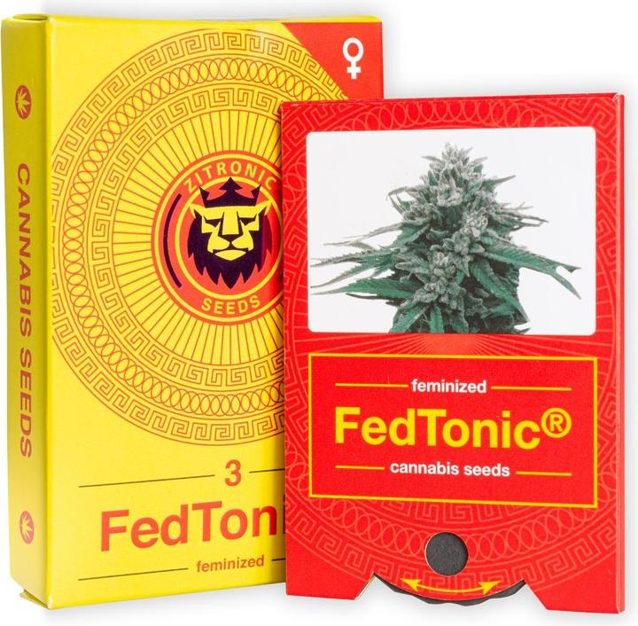 Actual product image JYM's Fedtonic CBD Seeds 3 pcs (Plant seeds)