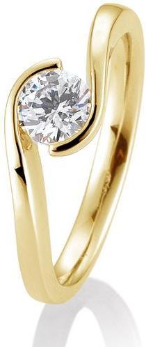 Produktbild Breuning Ring Schwung 0,40-0,60 ct. (48, 750/18 K Gold)