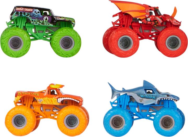 Actual product image Spin Master Monster Jam Tough Treads Set