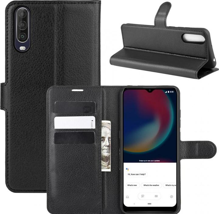 Actual product image Screenguard Wiko View 4 Lite Leather Guard Leather Case (Wiko View 4 Lite)