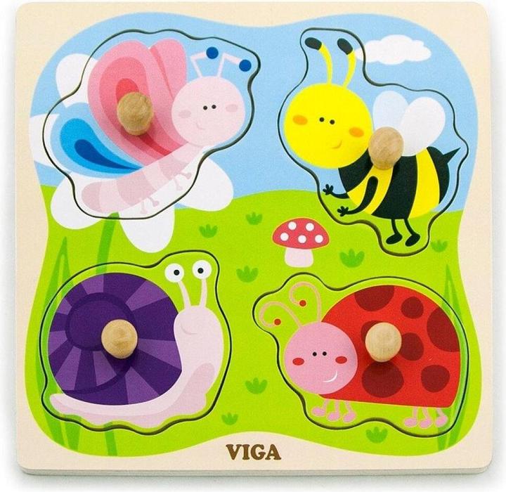 Actual product image Viga Toys Meadow (4 pieces)