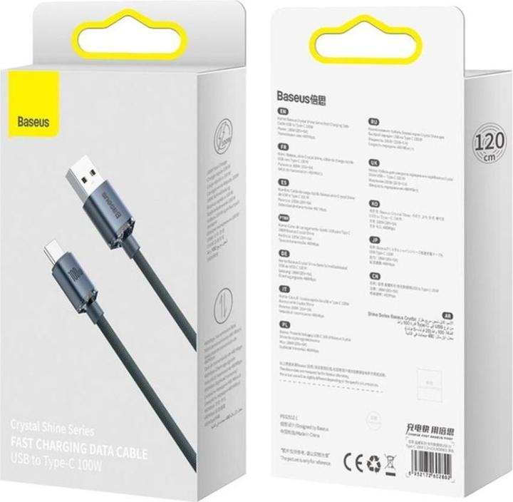 Produktbild Baseus USB A – USB C (1.20 m, USB 2.0, 100 W)