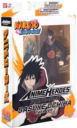 Actual product image Bandai ANIME HERO. NARUTO Sasuke Uchiha Taka Ver. figure 17cm