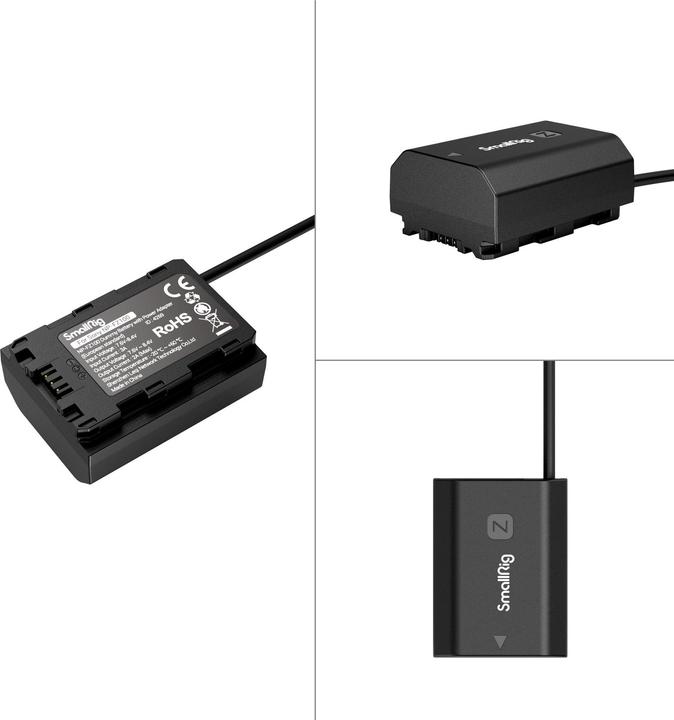 Immagine prodotto SmallRig NP FZ100 Dummy Battery with Power Adapter (European standard) (Batteria della fotocamera)