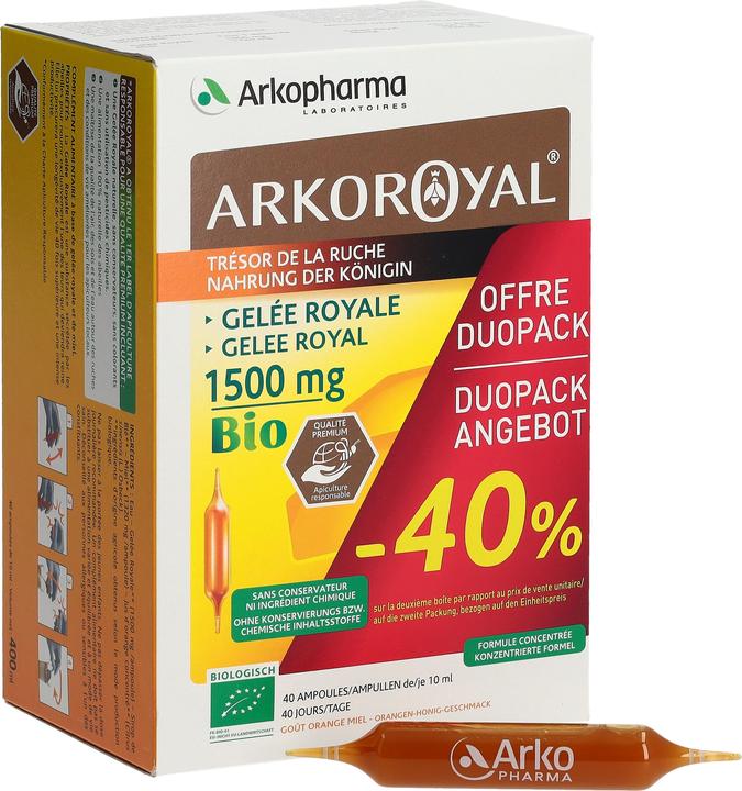 Actual product image Arkopharma Arkoroyal (20 Piece, Ampoule)