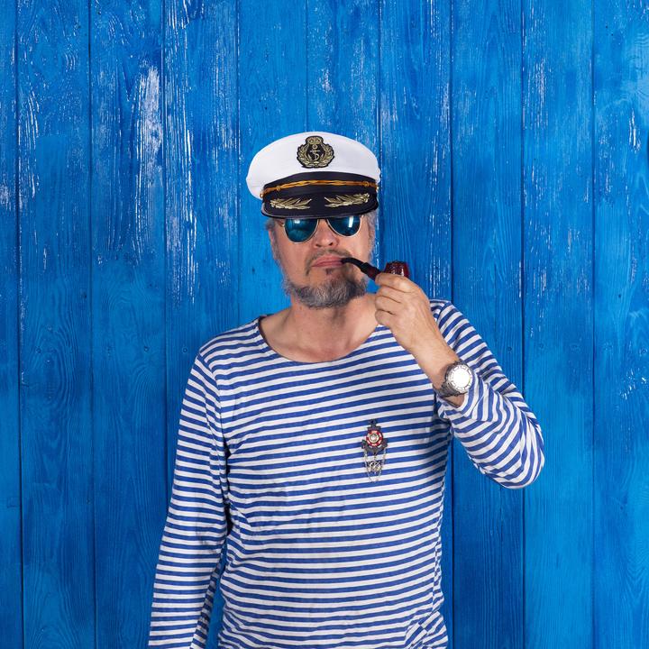 Actual product image Relaxdays Captain Hat, One Size