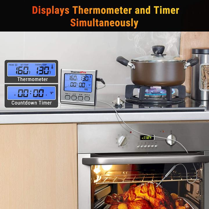 Actual product image ThermoPro TP17 Digital Grill Thermometer