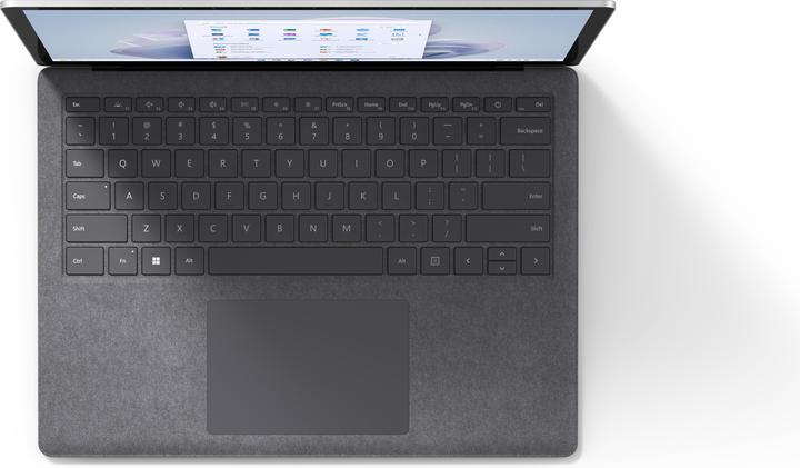 Actual product image Microsoft Surface Laptop 5 R1U-00005 Platinum i5-1245U 8GB/512GB SSD 13" QHD Touch W10P (13.50", Intel Core i5-1245U, 8 GB, 512 GB, DE)