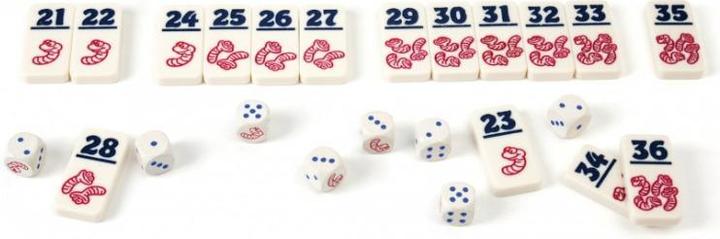 Produktbild Zoch ZOC05088 - Heckmeck Junior - Figuren-/ Würfelspiel (DE, EN), für 2 bis 5 Spieler, ab 5 Jahren (Englisch)