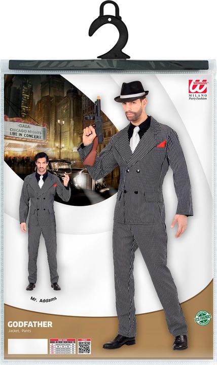 Actual product image Widmann Costume Mafia Gangster (S)