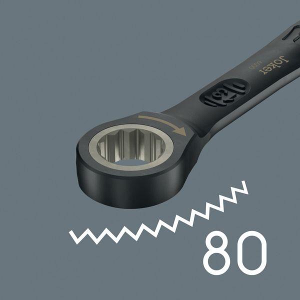 Actual product image Wera 6000 Black Edition Joker 11 Set 1 Maul/Ringratschenschl