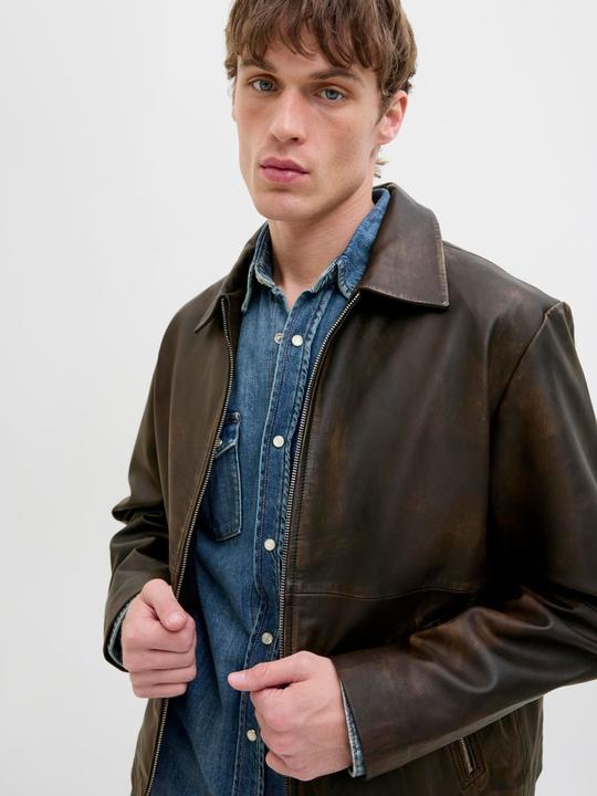 Produktbild Jack & Jones Lederjacke Lederjacke (XL)