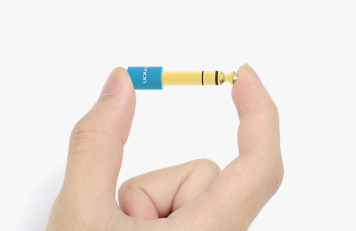 Image du produit Vention Adaptateur audio VAB-S01-L, Jack 3.5mm vers Jack 6.5mm (Adaptateur angulaire)