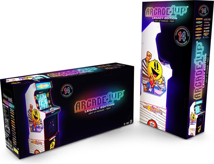 Actual product image Arcade1Up Pac-Mania Legacy 14-in-1 Wifi