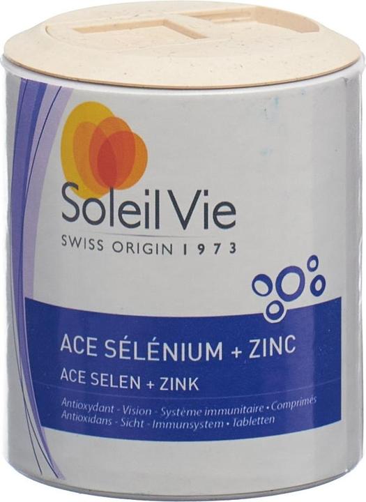 Immagine prodotto Soleil Vie ACE Selen + Zinc Tablette (100 Pezzo/i, Pillole, 77 g)