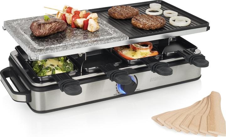Immagine prodotto Princess Raclette 8 Pietra e Grill Deluxe
