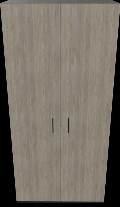 Actual product image Narbutas Choice hinged door cabinet (100 x 40 x 217 cm)