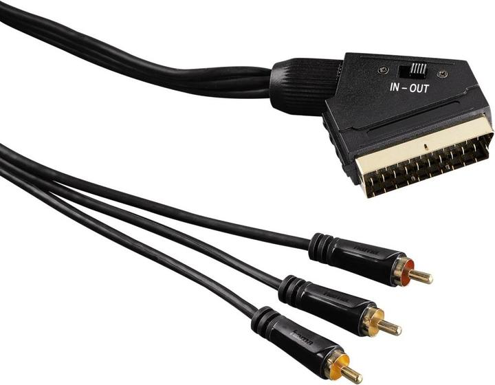 Immagine prodotto Hama Scart — 3x Cinch (RCA) (1.50 m)