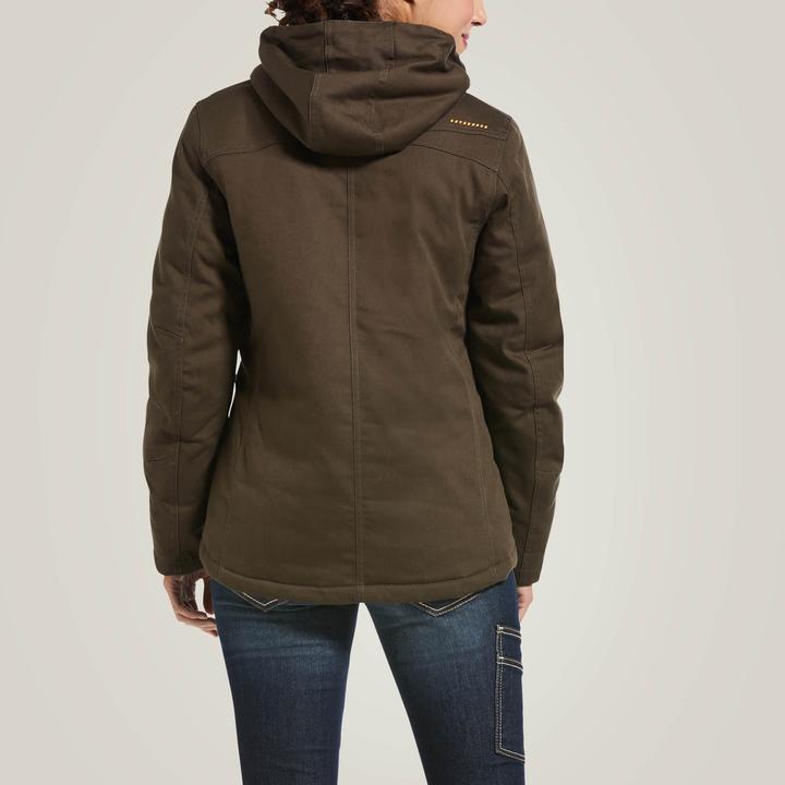Image du produit Ariat veste imperméabe à capuche rebar duracanvas (L)