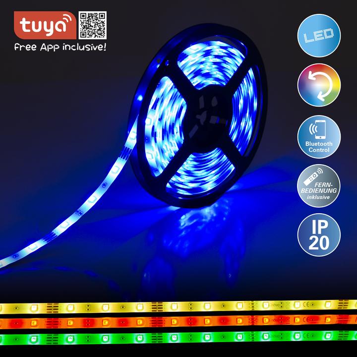 Immagine prodotto Näve Striscia LED (RGB, 500 cm, Interno)