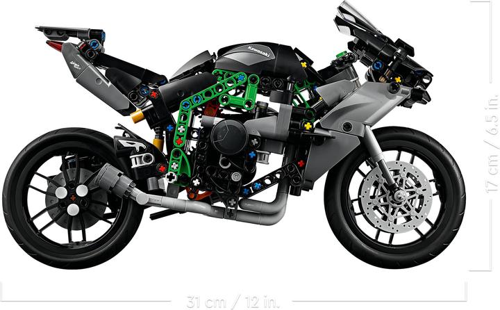 Actual product image LEGO Kawasaki Ninja H2R Motorrad (42170, LEGO Technic)