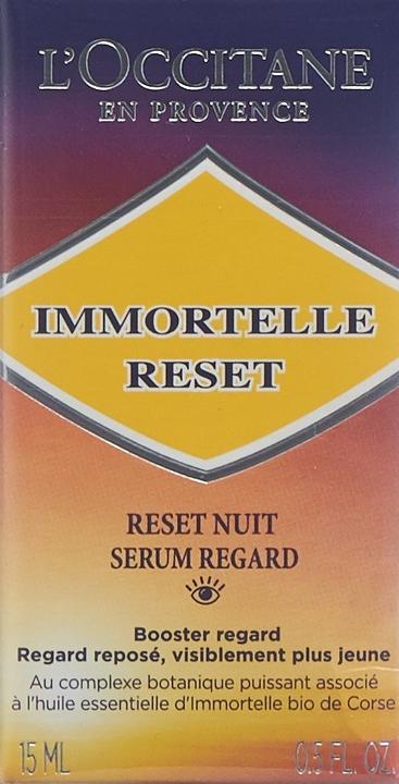 Actual product image L'Occitane Immortelle Overnight Reset Eye Serum (Serum, 15 ml, Night)