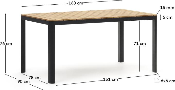 Immagine prodotto Kave Home Bona (163 cm)