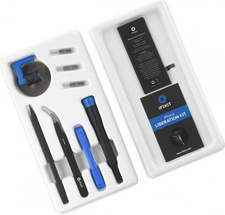 Immagine prodotto iFixit EU124002-5 Ricambio per telefono cellulare batteria/batteria nera