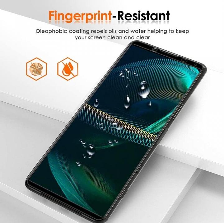 Actual product image Screenguard Sony Xperia 5 III Full Screen Protective Glass Film 2.5D 9H (1 Piece, Sony Xperia 5 III)