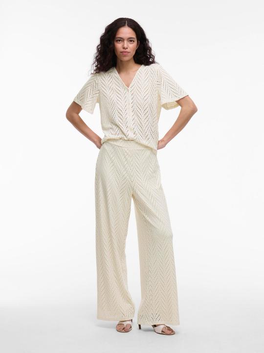 Actual product image Vila VIDELAIA High Waist Hose mit weitem Bein (L)