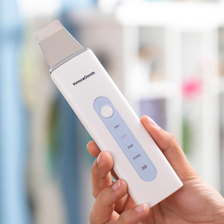 Produktbild InnovaGoods 4-in-1-Ultraschall-Gesichtsreiniger Faln