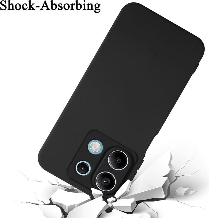 Immagine prodotto Cadorabo Custodia per Redmi Note 13 5G Global TPU con design in silicone per la protezione da liquidi (Xiaomi Redmi Note 13 5G)