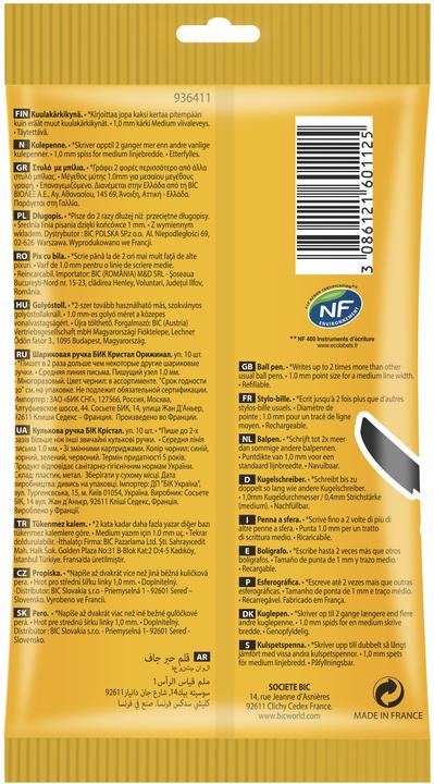 Immagine prodotto Bic Cristal (Trasparente, 10 x)