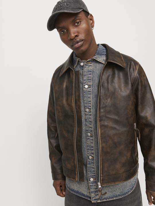 Actual product image Jack & Jones Joraustin Pu Jacket Styd Aw24 (L)