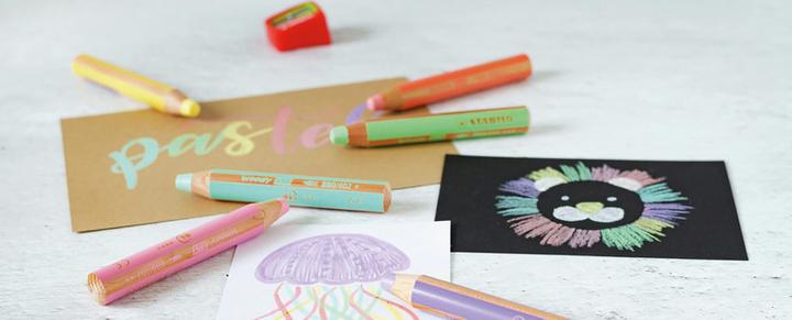 Actual product image STABILO woody 3 in 1 (Pastel shades, 6 x)