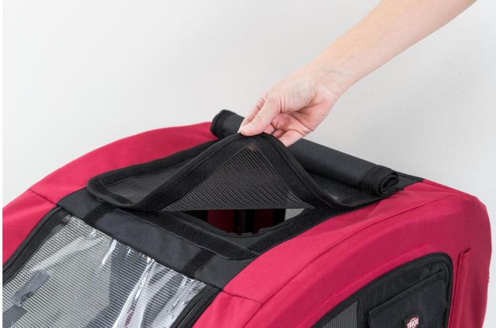 Actual product image Trixie Bicycle trailer (Dog, Reflectors, Breathable)