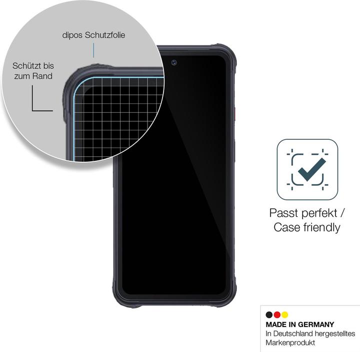 Actual product image Dipos Screen Protector Anti-Shock (2 Piece, Cubot KingKong Power)