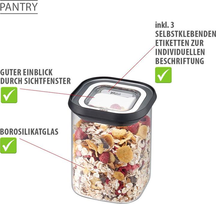 Produktbild GEFU Vorratsdose 'Pantry' (0.90 l)