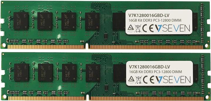 Produktbild V7 V7K1280016GBD-LV (2 x 8GB, 1600 MHz, DDR3-RAM, DIMM)