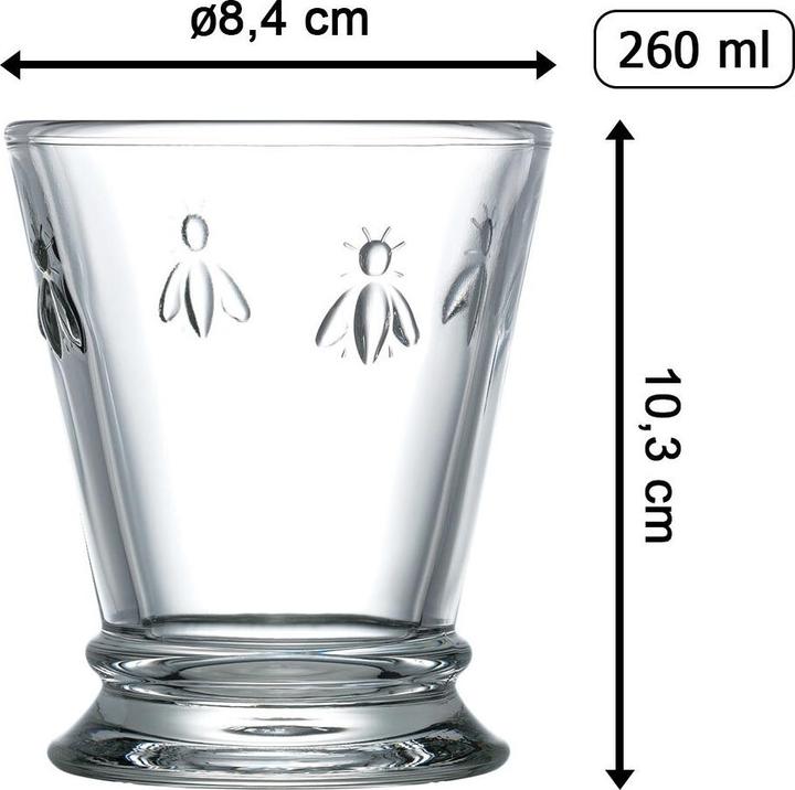 Image du produit La Rochère Gobelet à whisky 'Abeille (0.27 l, 1 x)